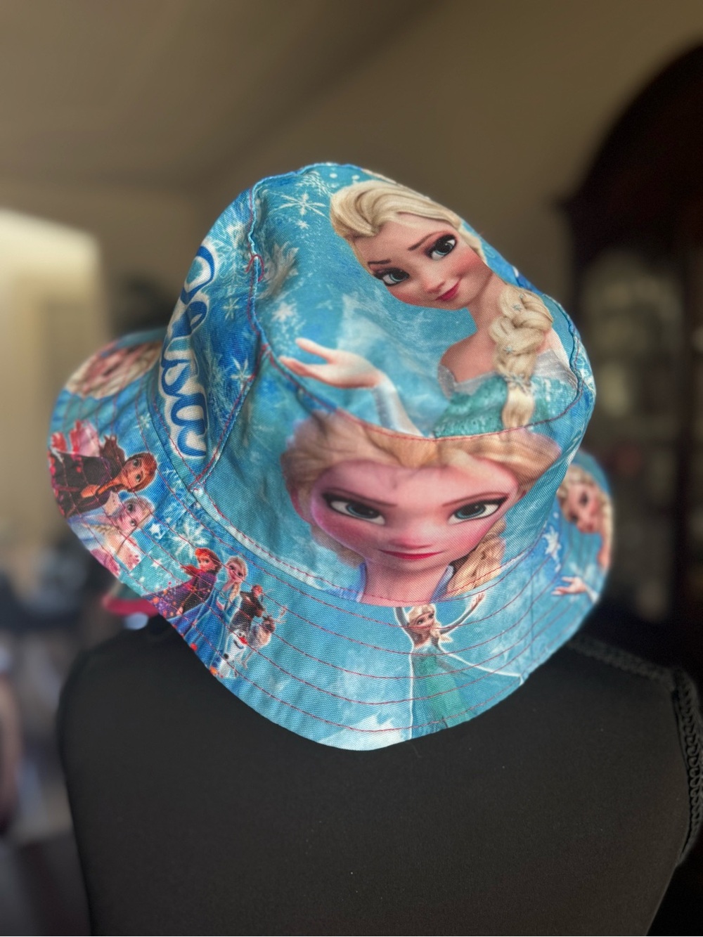 Frozen bucket hat